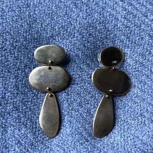 Stunning silver earrings